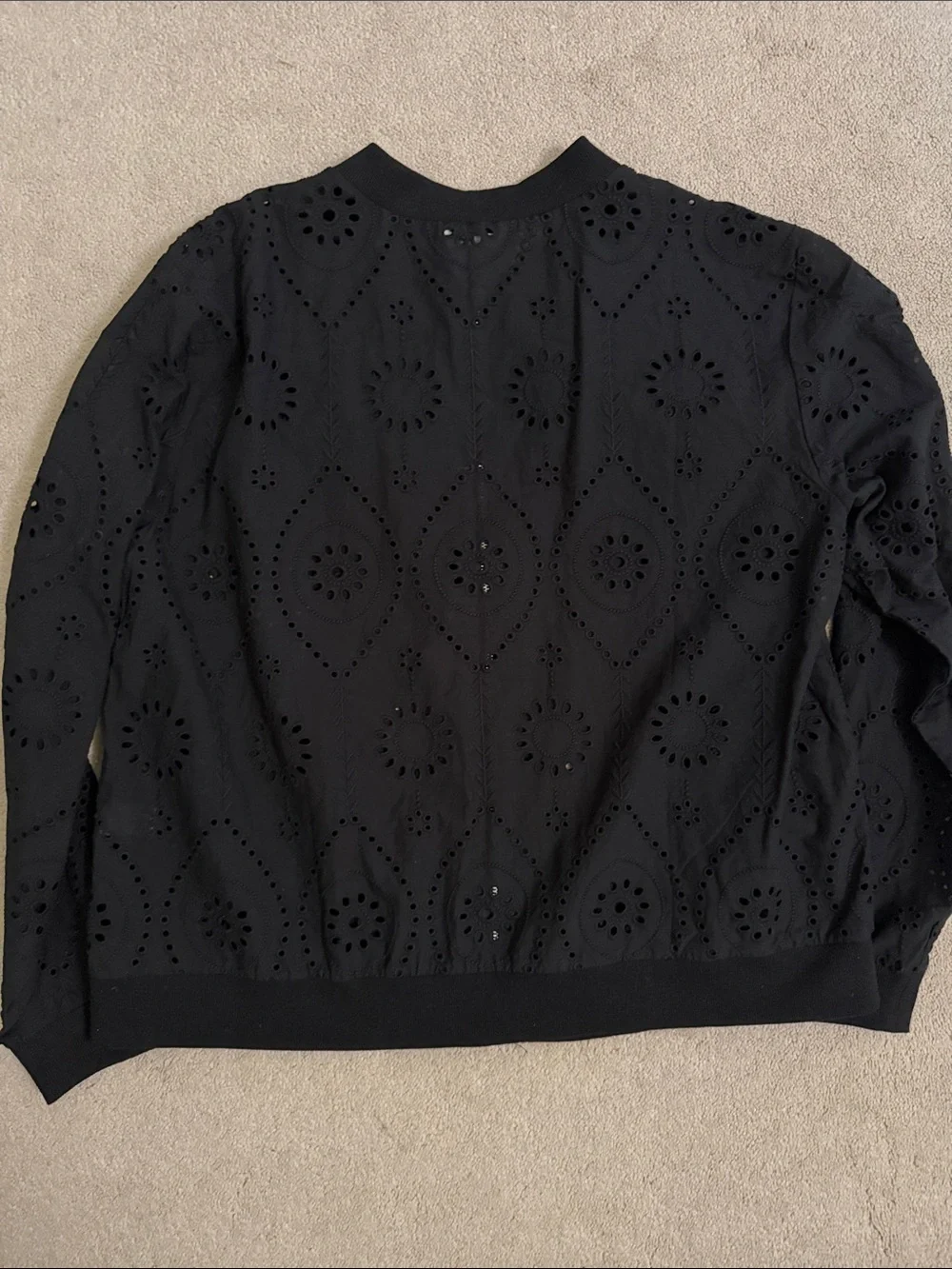 Maurices black eyelet